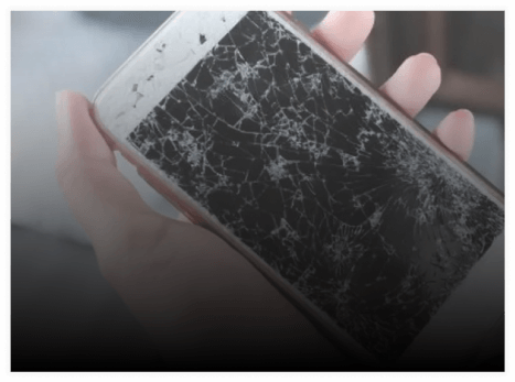 Cell Phone Cracked Screen